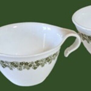 Corelle Crazy Daisy Hook Coffee Cups Set/2